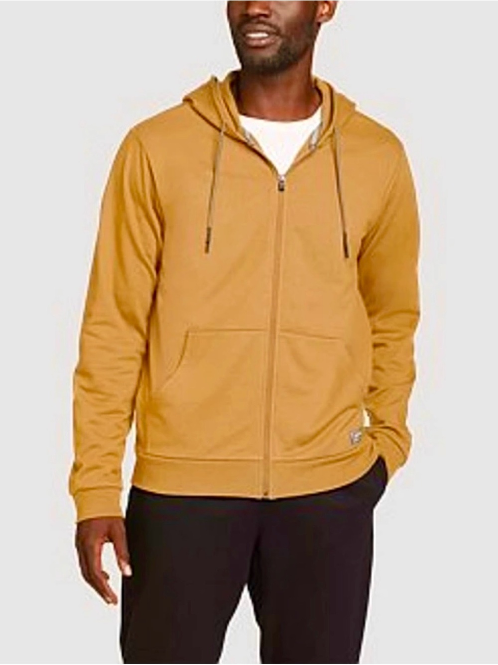 Eddie Bauer Men's Camp Fleece Full Zip Hoodie Sweatshirt Size XL